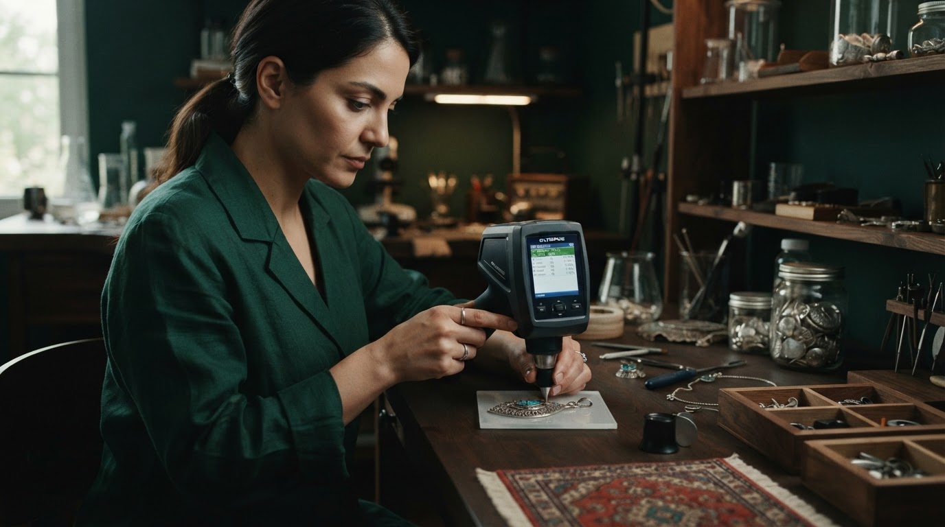 سنجش دقیق عیار نقره با دستگاه XRF برای تشخیص اصالت نقره سنجش دقیق عیار نقره با دستگاه XRF برای تشخیص اصالت نقره
