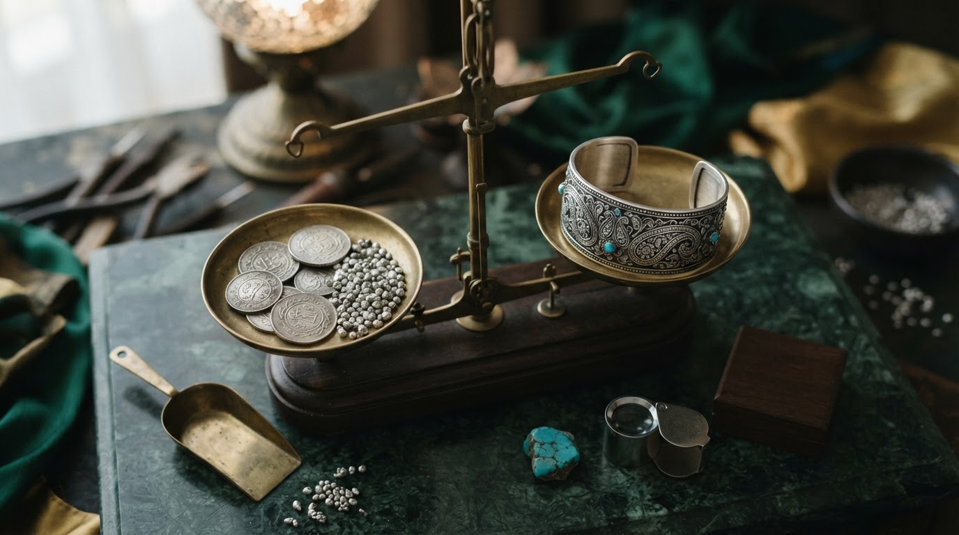 محاسبات مالی و ارزشگذاری: چطور قیمت نقره ۹۲۵ و ۹۹۹ را حساب کنیم؟ — عیار ۹۲۵ محاسبات مالی و ارزشگذاری: چطور قیمت نقره ۹۲۵ و ۹۹۹ را حساب کنیم؟ — عیار ۹۲۵